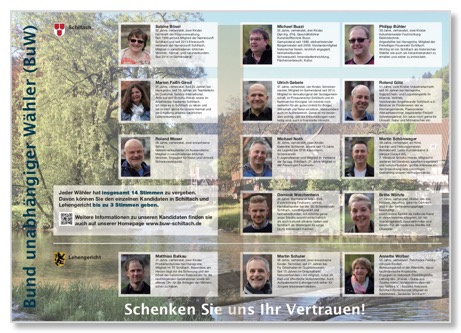 Buw Wahlflyer 2019 Kandidaten