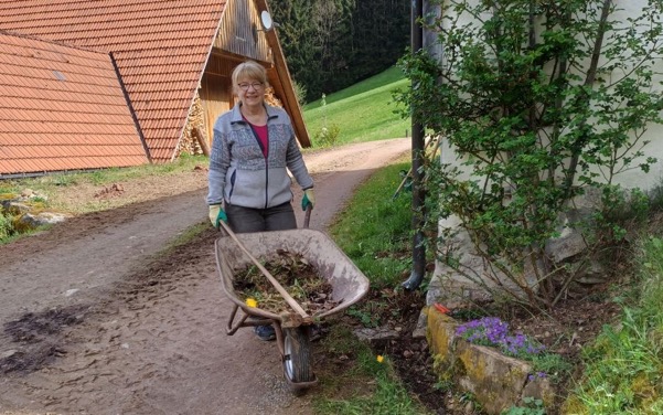 Gartenarbeit